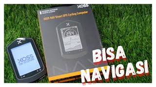 Unboxing amp First Impression Speedometer Sepeda XOSS NAV Bisa Navigasi [upl. by Yelssew]