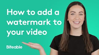 How to add a watermark to your video [upl. by Hubie382]