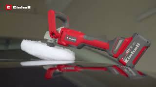 Einhell CECP 18180 Li ESolo 18v Power XChange 180mm Brushless PolisherSander [upl. by Jess]