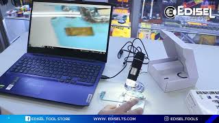 Microscopio digital 1600x usb  Edisel Tool Store [upl. by Thurston]