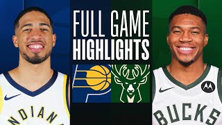 PACERS at BUCKS  FULL GAME HIGHLIGHTS  January 1 2024 [upl. by Ahsekel790]