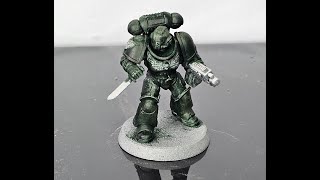 Painting  Dark Angels Armour [upl. by Fernando]