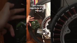 LG washing machine motor driven by LN298N arduino ebike electronics [upl. by Hurff]