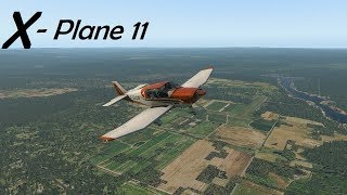 XPlane 11 Aerobask Robin DR401 CDI 155  First Look FREEWARE [upl. by Fricke]