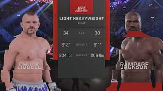 EA SPORTS UFC 5 Chuck Liddel vs Rampage Jackson [upl. by Deerdre834]