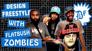 FLATBUSH ZOMBIES SHARE WILD FAN EXPERIENCES  DESIGN FREESTYLE [upl. by Jeanelle469]