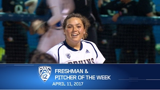 UCLAs Rachel Garcia captures Pac12 Pitcher amp Freshman of the Week accolades [upl. by Emmerie487]