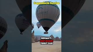 Cappadocia Sunrise with Iconic Balloons View country of Turkiye fypシ゚viral cappadocia balloon [upl. by Bathsheb]