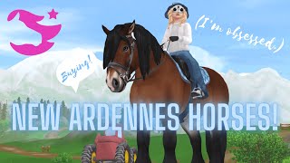 SSO BUYING THE NEW ARDENNES HORSE  Star Stable Online [upl. by Krenn]