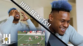 JuJu SmithSchuster Reacts to his 2020 Highlights [upl. by Lombardo]