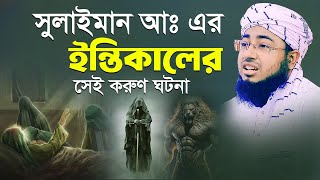 সুলাইমান আঃ এর ইন্তিকালের সেই করুণ ঘটনা  মুফতি জহিরুল ইসলাম ফরিদী [upl. by Brand]