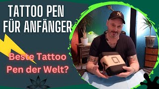 Tattoo Pen für Anfänger  Beste Tattoomaschine der Welt Acus M1 unboxing [upl. by Yelnek]