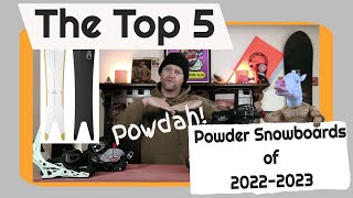 The Top 5 Powder Boards For 20222023 [upl. by Ettennod179]