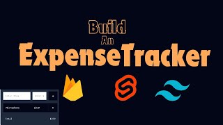 Build an Expense tracker with Svelte Firebase and Tailwind [upl. by Sapowith]