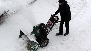 Canadiana 1032 Snowblower [upl. by Katine]