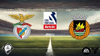 Benfica x Rio Ave  9 rodada Campeonato Português 2425  EA FC [upl. by Ahseiat]