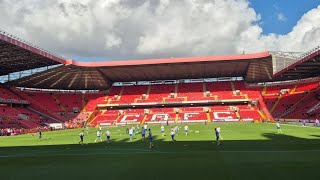 Charlton vs Stockport county away day vlog Electric atmosphere from Stockport 🎩🔵⚪️ [upl. by Llerrit]