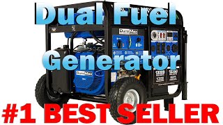 DuroMax XP13000HX Dual Fuel Portable Generator B086Z452V9 [upl. by Anniroc]