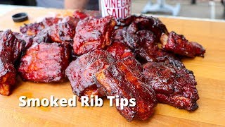 Smoked Rib Tips  Smoked Rib Tip Recipe on Traeger Grill [upl. by Bainbridge]