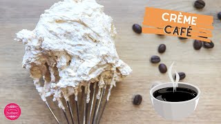 CRÈME AU BEURRE AU CAFÉ recette facile à la meringue suisse [upl. by Assina]