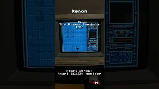 Xenon on Atari ST retrogaming shootergame atarist atari [upl. by Uahsoj]