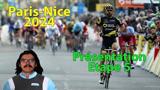 🚴‍♂️ParisNice 2024🇫🇷  Etape 5 Présentation Parcours Pronos Météo [upl. by Kort]