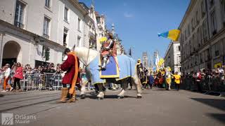 Fêtes de Jeanne dArc 2022  cortège commémoratif [upl. by Retxed]