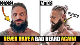 How To Shape Your Beard AT HOME To LOOK THICKER amp DEFINED Step By Step Tutorial  Lex Fitness [upl. by Trauts804]