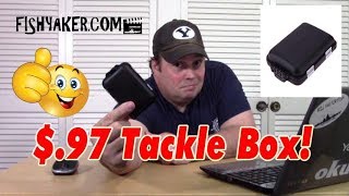 97 Compact Fishing Tackle Box  Fishing Tackle Tips [upl. by Adeline546]