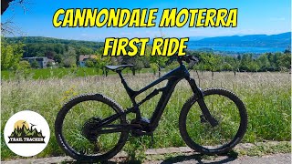 Cannondale Moterra First Ride [upl. by Baerman533]