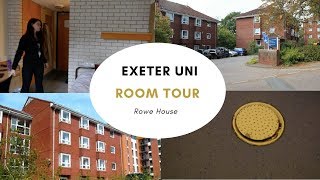 Exeter University Accommodation Rowe House Room Tour  LONGER ONE with some UNPLEASANT surprises [upl. by Melony]