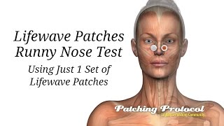 Lifewave Patches Runny Nose Test A simple way to test Lifewave Patches and get good results [upl. by Eralcyram]