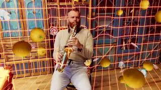 Рэп на саксофоне Hiphop on the saxophone [upl. by Auburn]