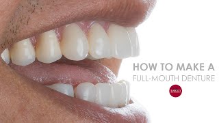 How To Make a Full Denture Start To Finish [upl. by Teleya]