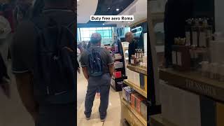 aeroporto roma italia compras travel shortvideo short rome perfume lojas shopping tour [upl. by Ahsir]