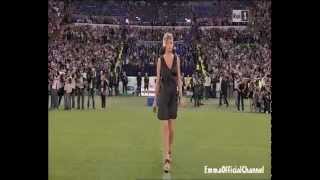 Emma Marrone canta lInno di Mameli  InterPalermo 31 Finale di Tim Cup 29052011 [upl. by Ashlin611]