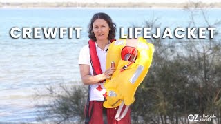 Crewfit 165N Sport Inflatable Lifejacket from Crewsaver [upl. by Alurta220]