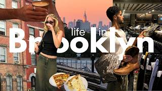 New York Vlog🗽✨ Exploring Brooklyn Thrift Shopping amp Pizza Dates [upl. by Ynned]