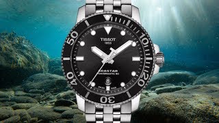 BEST AFFORDABLE SWISS DIVER Tissot Seastar 1000 Powermatic 80 [upl. by Aleras]