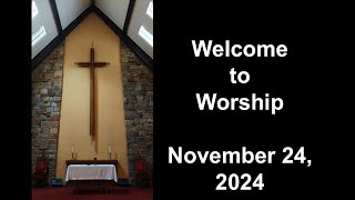 Colesville Presbyterian Church Livestream November 24 2024 [upl. by Onit]