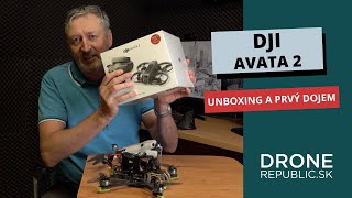 DJI AVATA 2  Vstup do sveta FPV  UNBOXING a prvý dojem [upl. by Thorwald118]