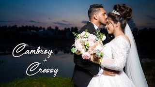 CAMBROY  CRESSY cinematic wedding highlight by 10cc Photography goa kenny amp cliffa [upl. by Ossie]