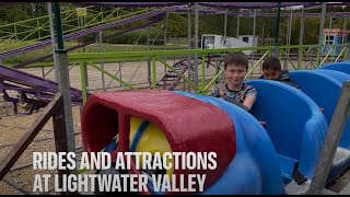 Rides and Attractions at Lightwater Valley [upl. by Parik235]