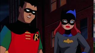 Robin amp Batgirl Try to Catch Catwoman  BTAS Remastered [upl. by Septima]