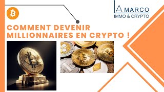 Comment devenir millionnaire en crypto  crypto btc [upl. by Tobie]