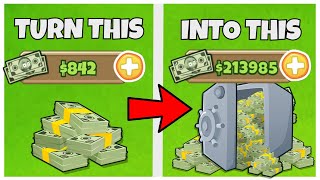 The FASTEST Way To Make Monkey Money In Bloons TD 6 [upl. by Wesla]