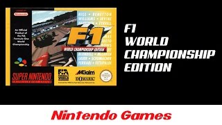 F1 World Championship Edition Quick Gameplay Super Nintendo [upl. by Annirac521]