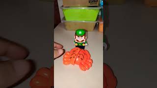 🌈🌈Luigi Cutting Crab shortsfeed satisying luigi shorts funny [upl. by Annissa526]