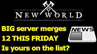 MASSIVE server merges coming THIS FRIDAY is your server on the list [upl. by Oinimreh]