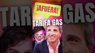 BAJA TARIFA de gas en argentina mileihoy economia [upl. by Martha20]